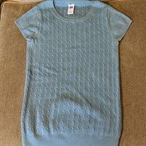 Short sleeve sweater